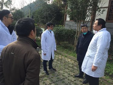 杨主任率组督导医学留观工作